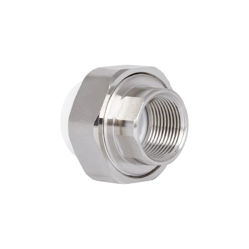 Згін Американка 25x3/4" ВР PPR Латунь Білий
