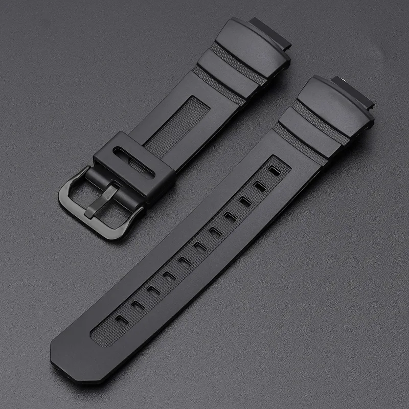 Ремінець Casio полімер 21,2 см чорний