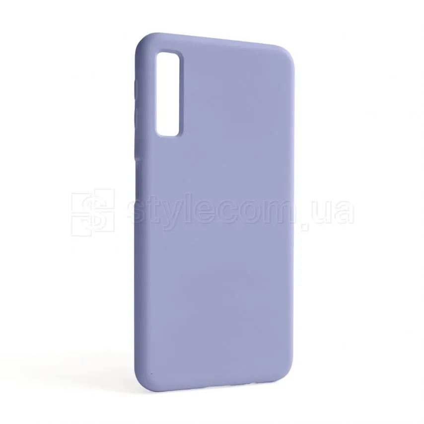 Чохол силіконовий для Samsung A7/A750 2018 лавандовий
