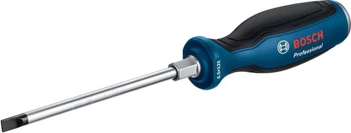 Викрутка Bosch Professional плоска, точна, SL6.5x125мм.