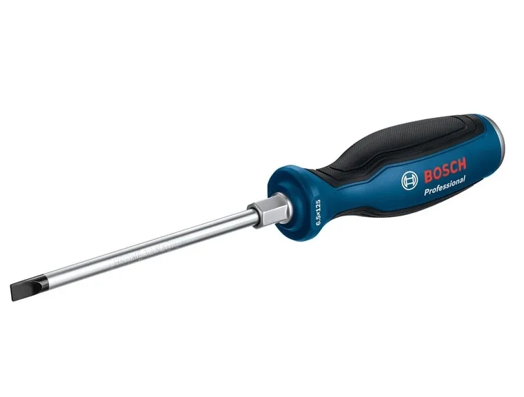 Викрутка Bosch Professional плоска, точна, SL6.5x125мм.