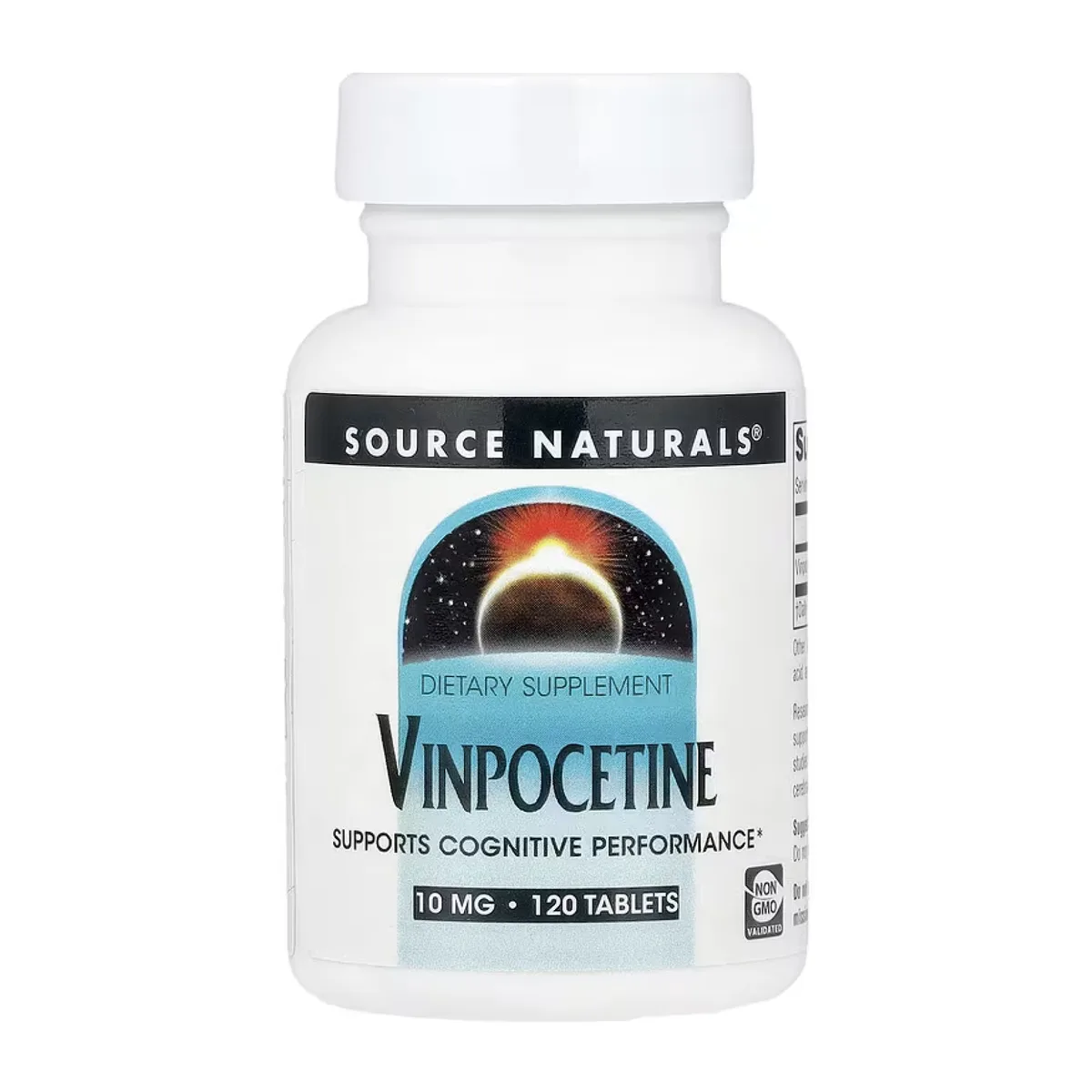 Винпоцетин 10 мг 120 табл Source Naturals Вегетаріанський без ГМО