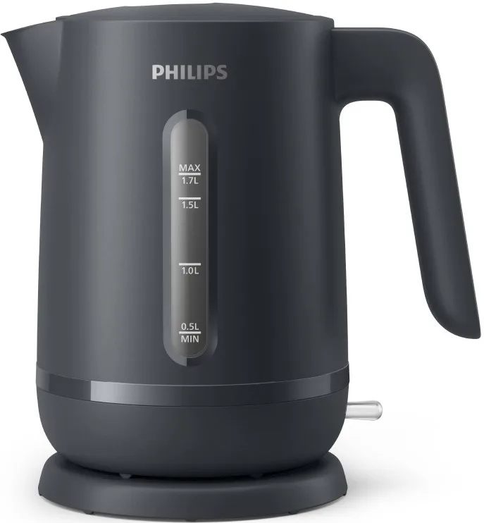Електрочайник Philips 1,7 л пластиковий чорний
