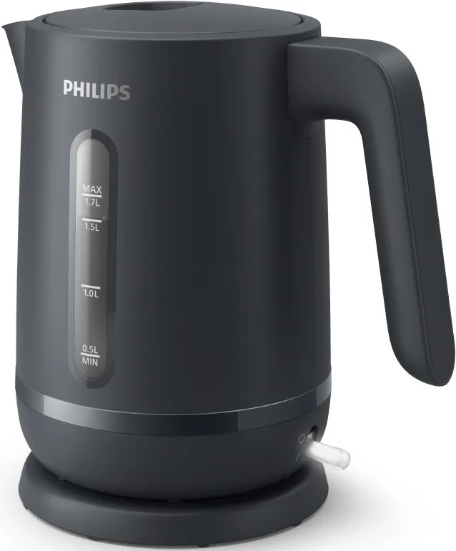 Электрический чайник Philips 1,7 л пластиковый черный