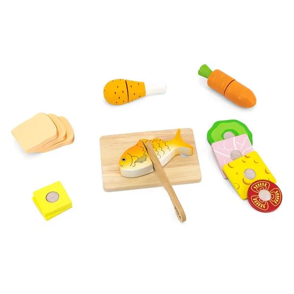 Игрушечные продукты Viga Toys Деревянный набор 21х15х7 см Разноцветный