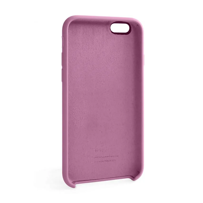 Чохол Silicone Case Apple силіконовий для iPhone 6 6s бордовий