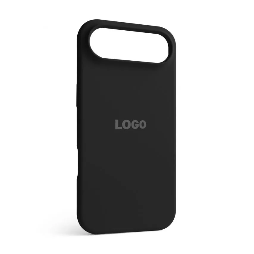 Чохол Silicone Case для Apple iPhone 17 Air силіконовий чорний