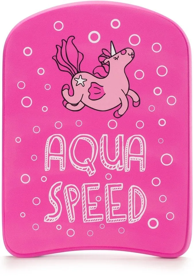 Дошка для плавання AQUA SPEED EVA 31x23 см Рожева для дітей 2-6 років