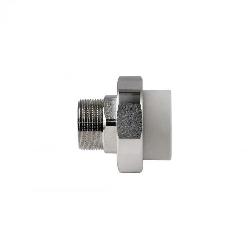 Згін Американка 50х1 1/2" PPR Латунь Сірий