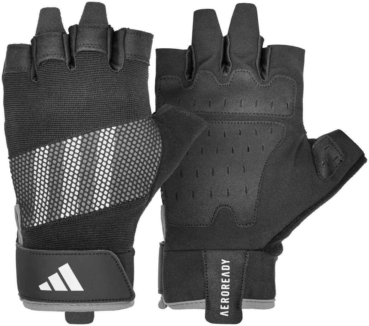 Рукавички Adidas поліестер XS сірі