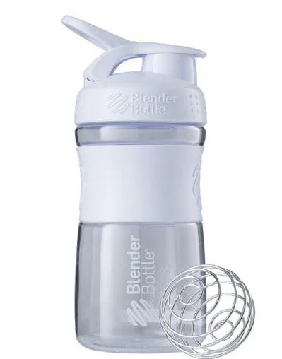 Шейкер спортивний BlenderBottle Tritan 590 мл Білий
