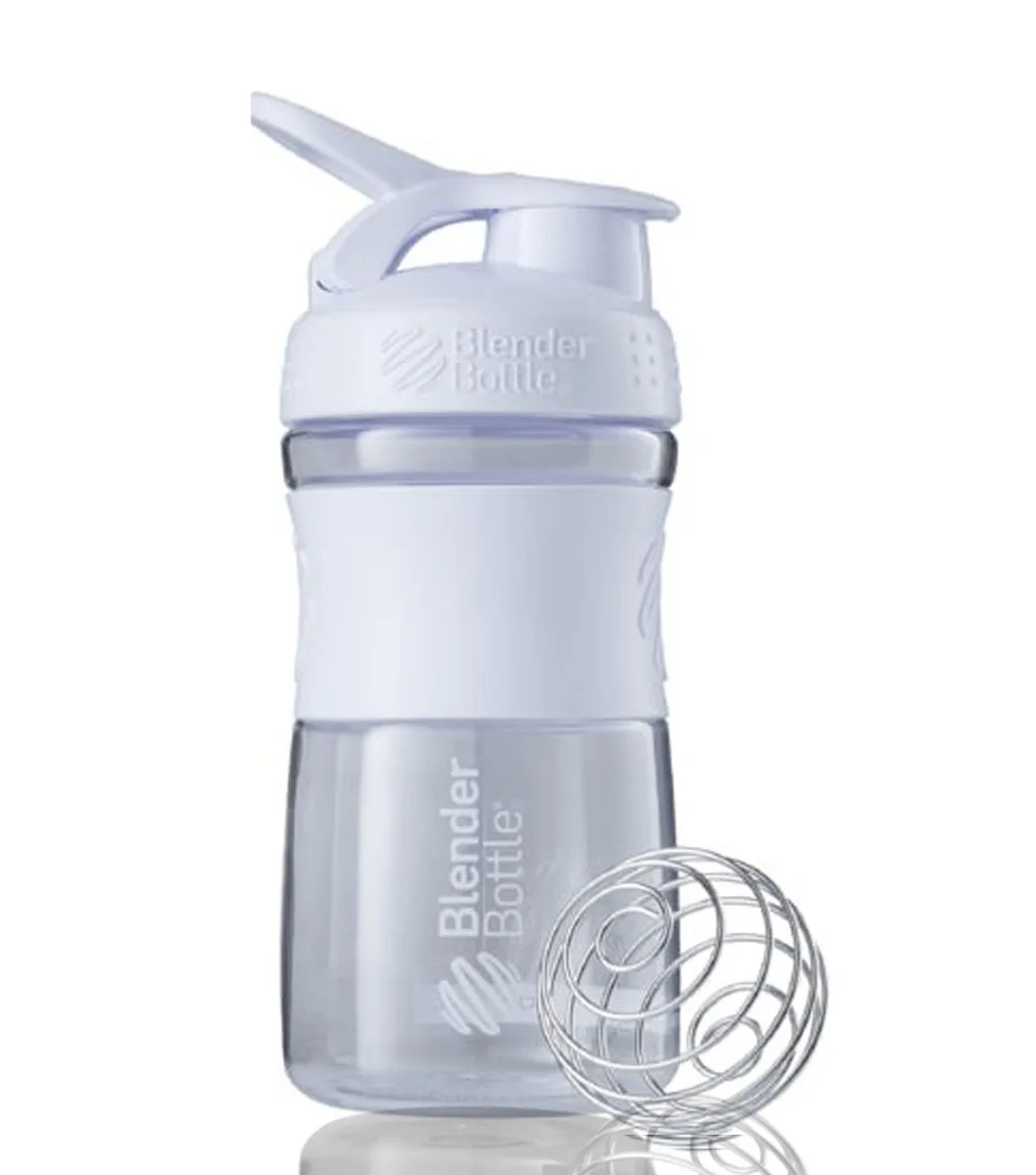 Шейкер спортивний BlenderBottle Tritan 590 мл Білий