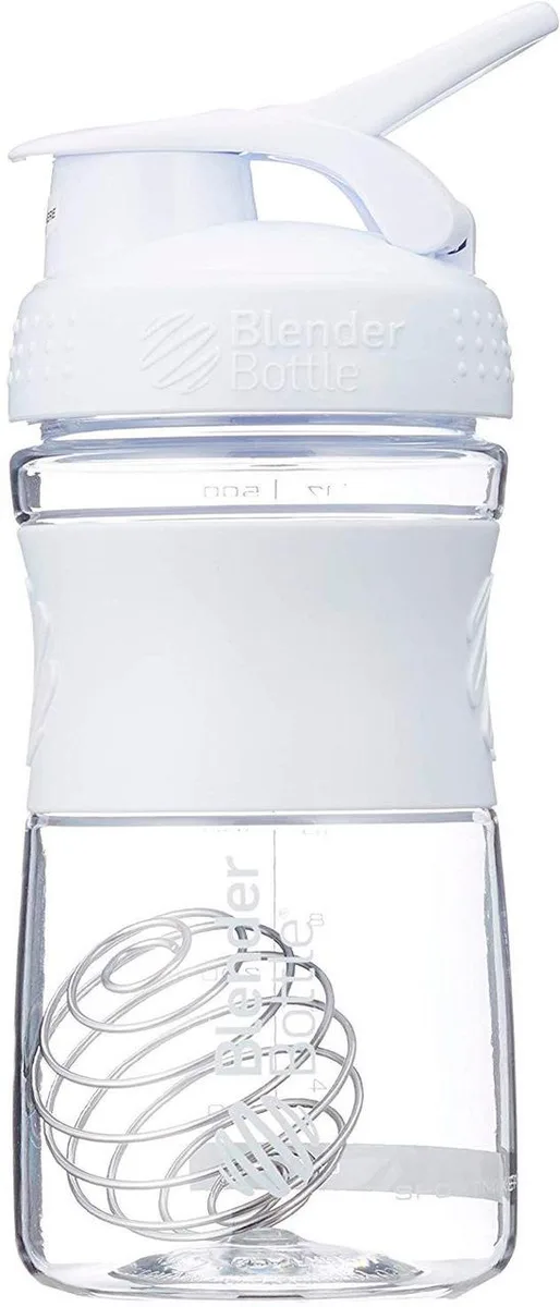 Шейкер спортивний BlenderBottle Tritan 590 мл Білий