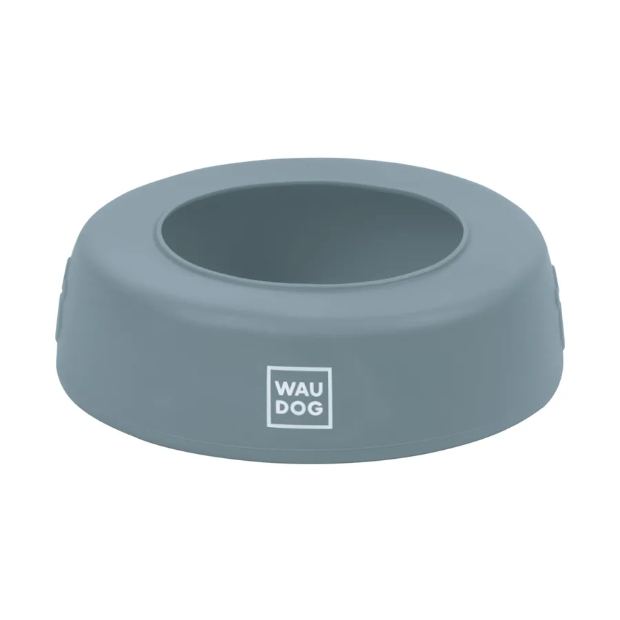 Миска WAUDOG Silicone 1 л сірий силікон 185 мм для собак