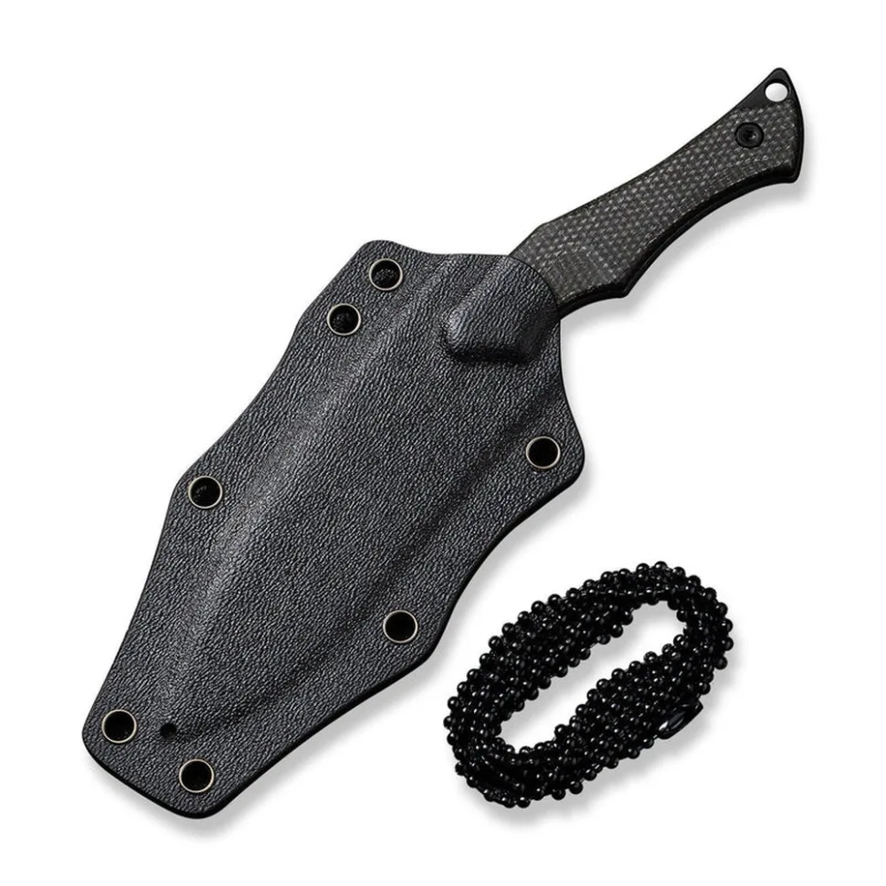 Нож фиксированный тактический Civivi Nitro-V 81,3 мм черный Micarta