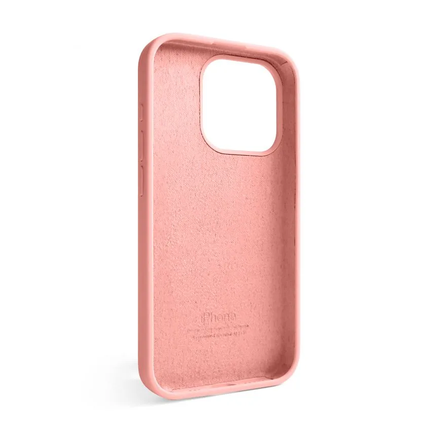 Чохол силіконовий для Apple iPhone 15 Pro  light pink