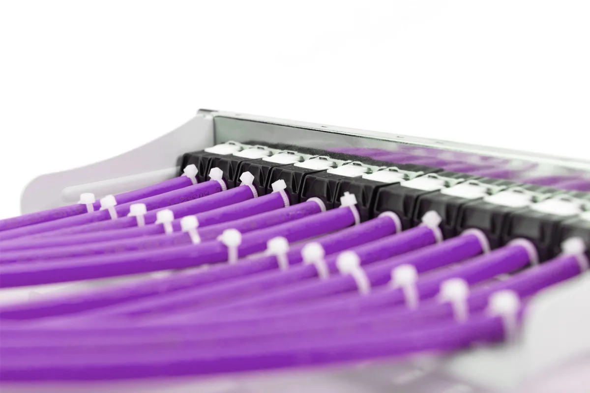 Кабель "вита пара" DIGITUS CAT 6 U-UTP, 100м, AWG 23/1, LSZH-1, фіолетовий
