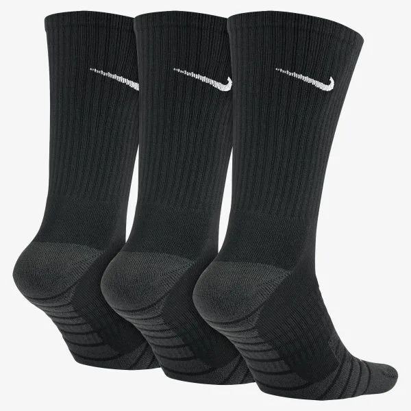 Шкарпетки NIKE поліестер 34-38 чорні 3 пари
