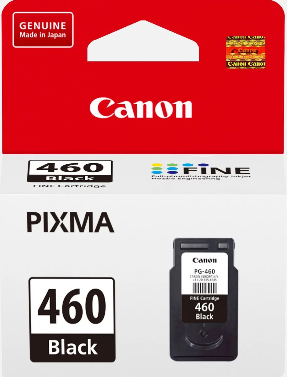 Картридж із друкуючою головкою струменевий Canon PG-460 PIXMA TS5340/TS7440 Black