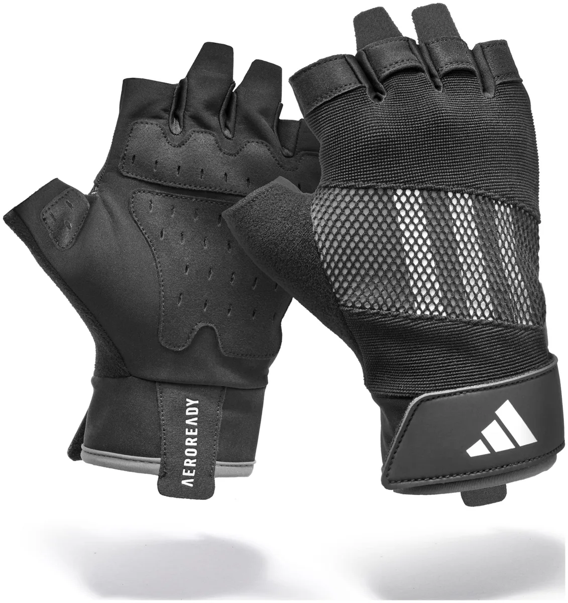 Рукавички Adidas поліестер L сірі