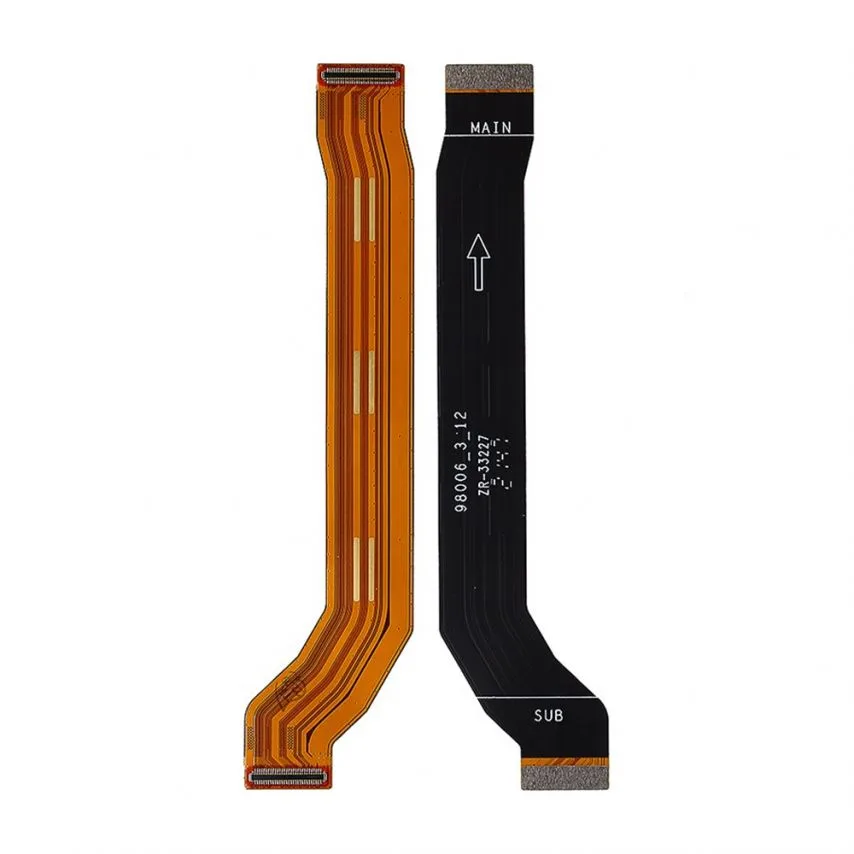 Шлейф міжплатний High Quality для Xiaomi Redmi Note 11 Pro 5G Poco X4 Pro 5G 15 см Чорний