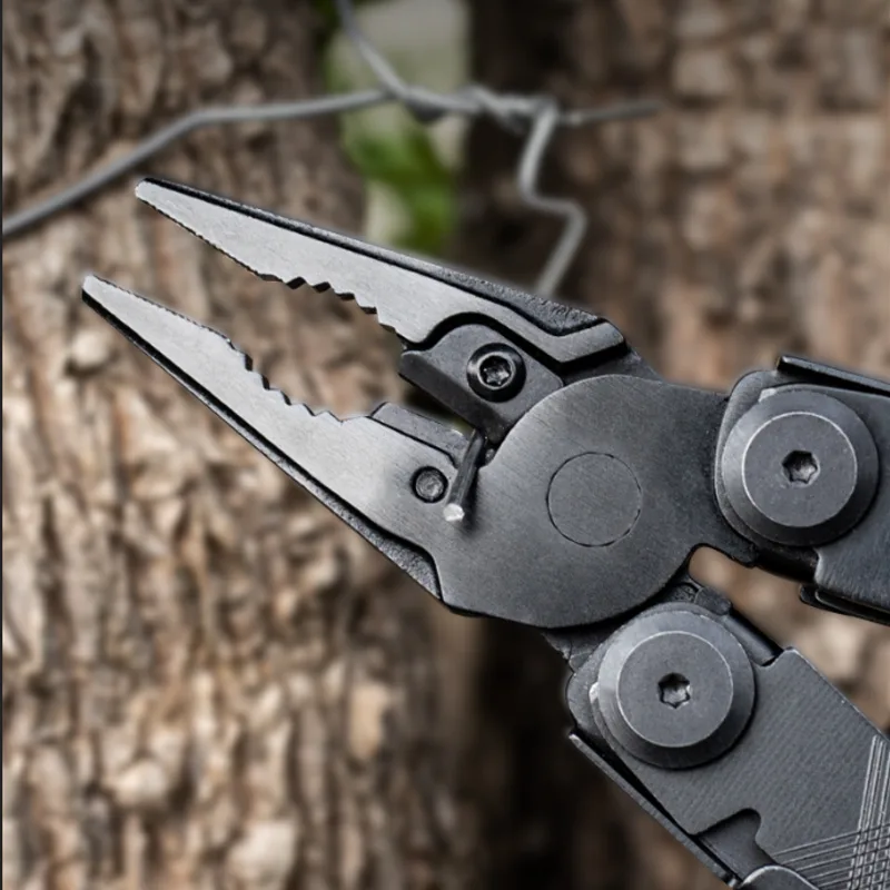 Мультитул UAD IronHand 17 інструментів Нержавіюча сталь Чорний