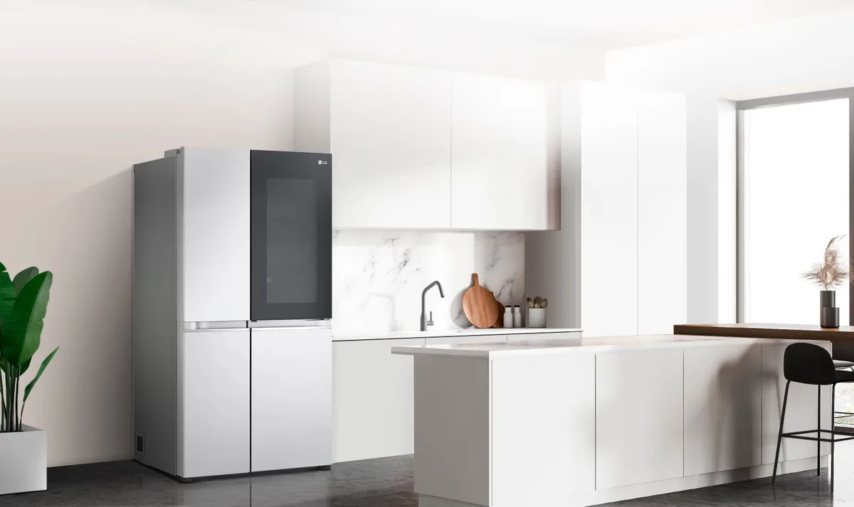 Холодильник LG Side-by-Side, 179x91x74 см, об'єм холодильної камери - 416 л, морозильної - 239 л, 2 дверці, клас енергоспоживання