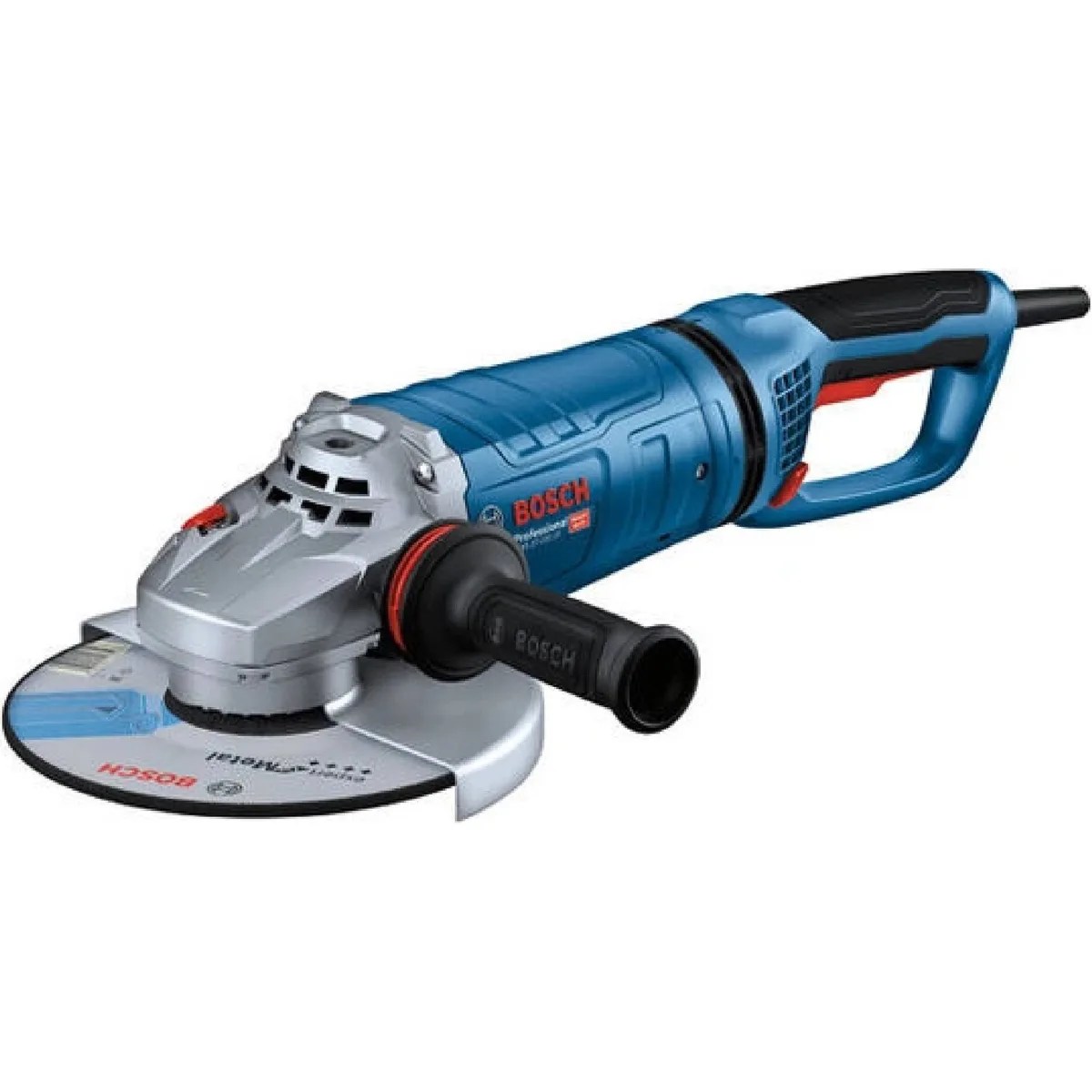 Кутова шліфувальна машина Bosch Professional GWS 27-230 JR 230В 230мм 2700Вт 5800-6500об/хв з поворотною рукояткою, вага 6.3кг.