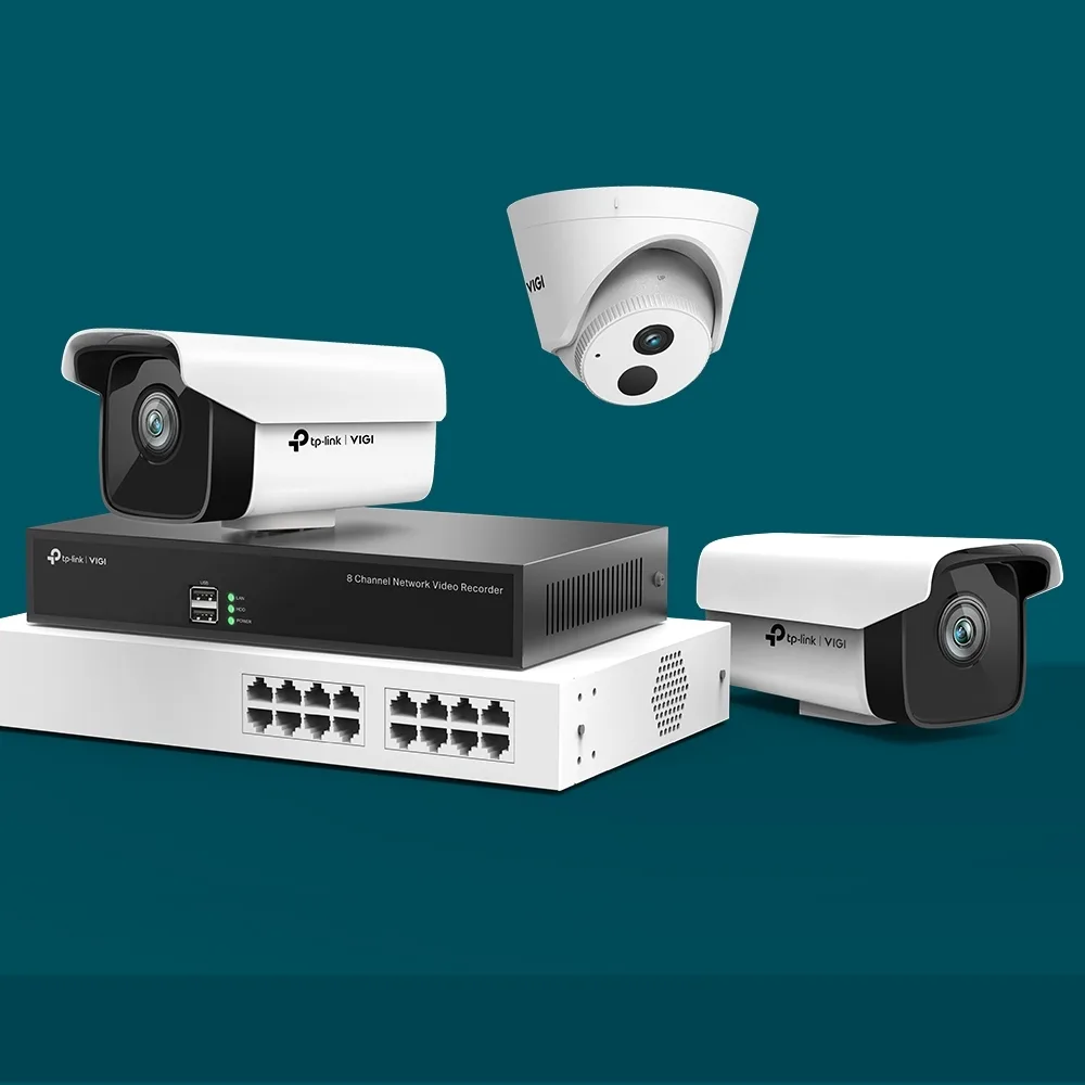 IP-Відеореєстратор TP-LINK VIGI NVR1008H 8 каналів, 2xUSB, H265+, 1xHDD, до 10 ТБ