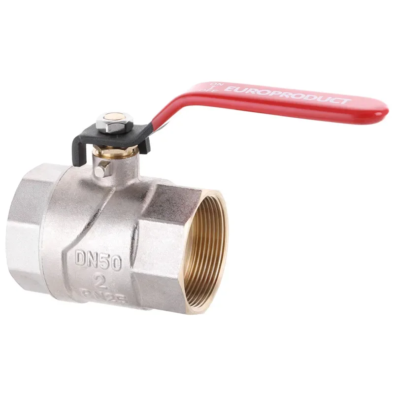 Кран шаровой Europroduct латунь 2" стальной