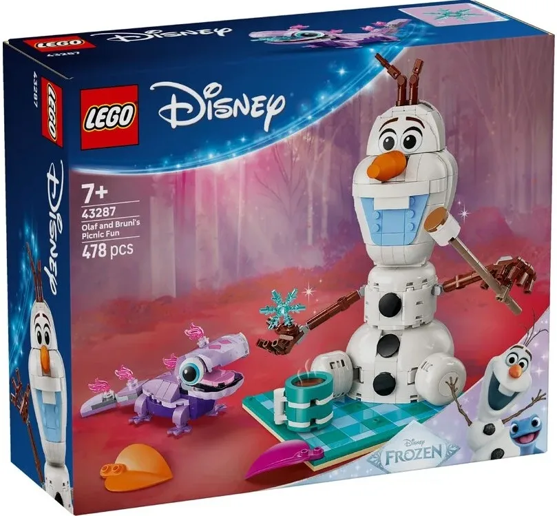 Конструктор LEGO Disney Princess Веселощі на пікніку Олафа та Бруні