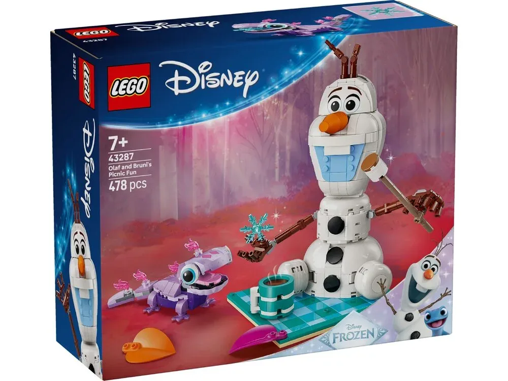 Конструктор LEGO Disney Princess Веселощі на пікніку Олафа та Бруні
