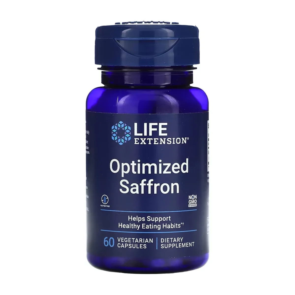 Оптимізований шафран Life Extension 60 капсул без глютену