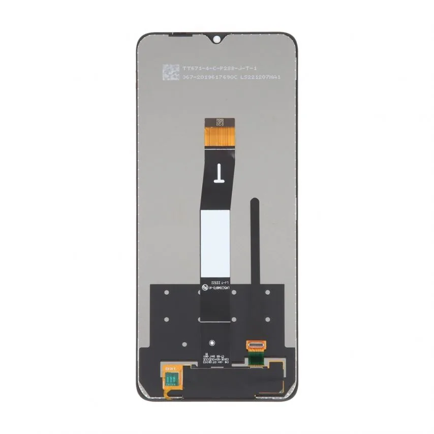 Дисплей IPS 6,71 дюйм чорний для Xiaomi Redmi 12C Poco C55 з тачскріном FLYCDI