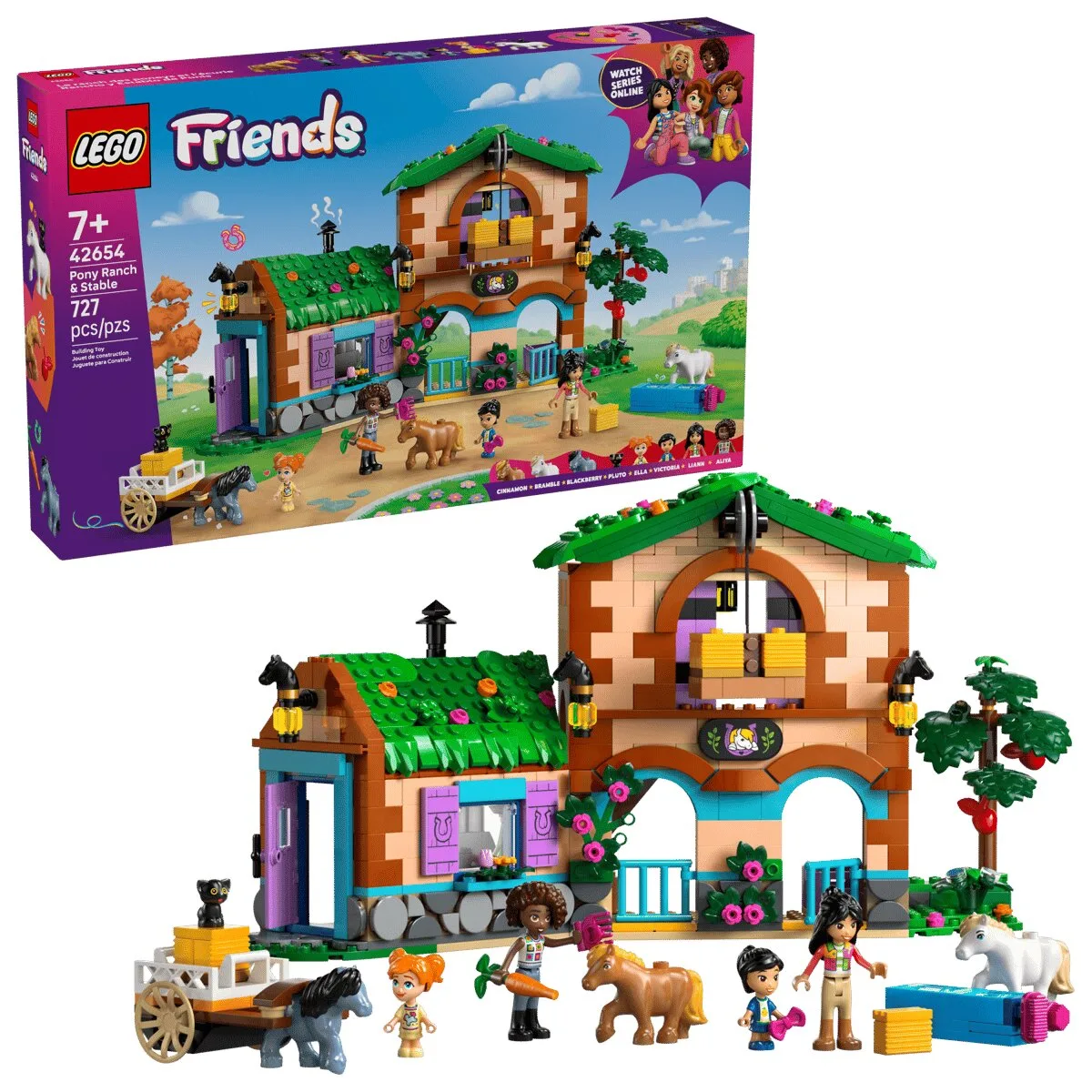 Конструктор LEGO Friends різнокольоровий матеріал пластик для дітей від 7 років