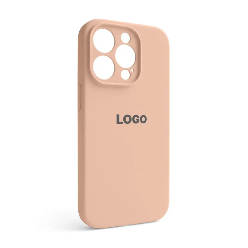 Силіконовий чохол для iPhone 14 Pro червоний закрита камера