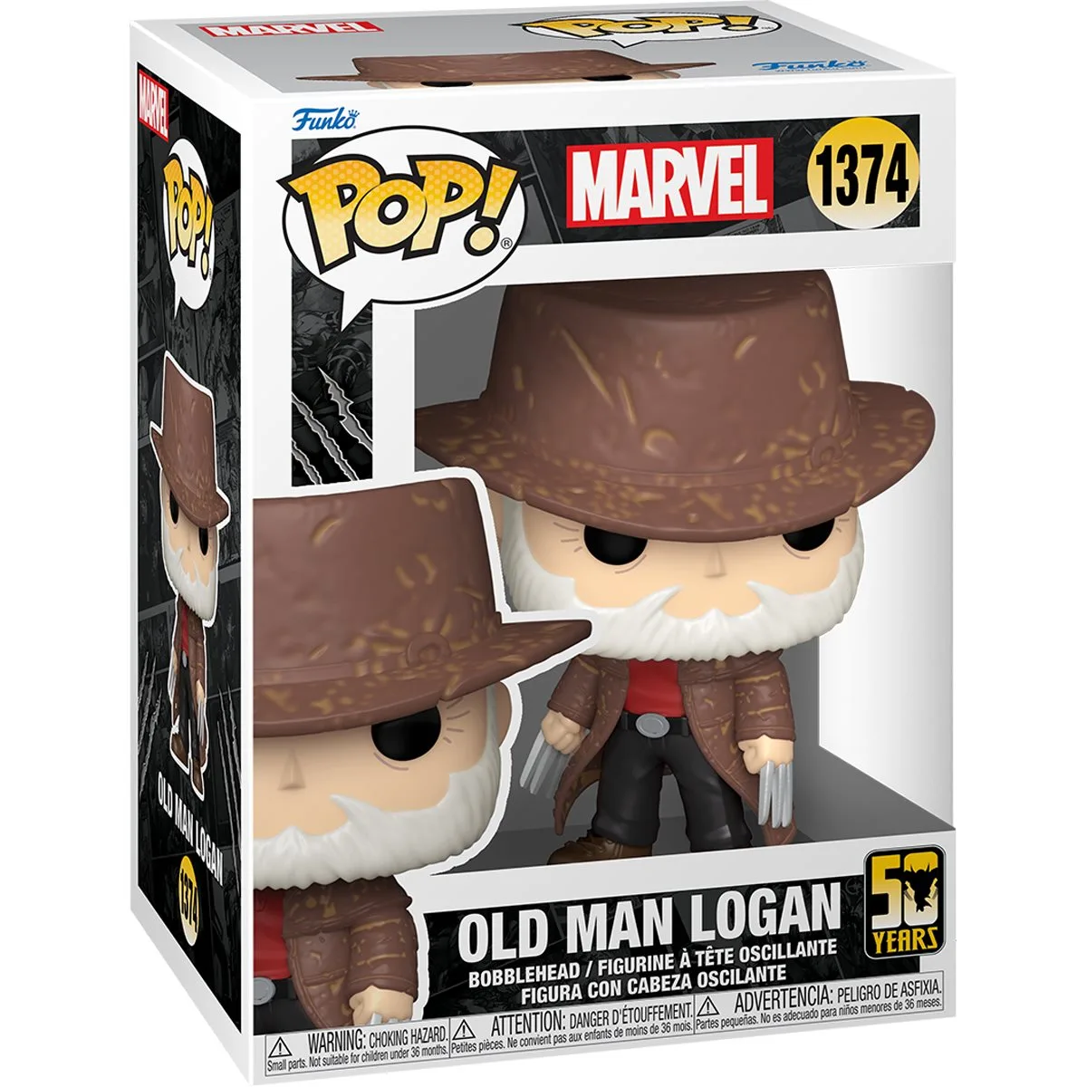 Фігурка Funko POP Marvel Wolverine 50th вініл 10 см