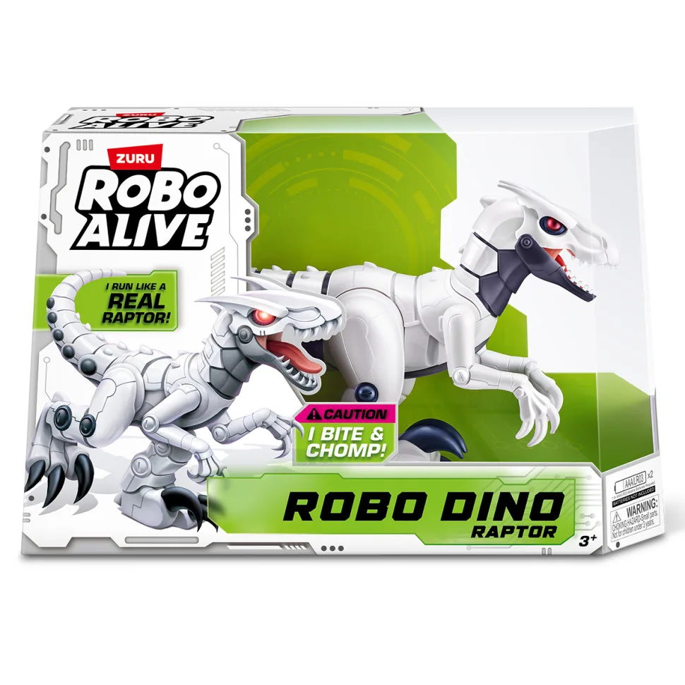 Інтерактивна іграшка Раптор Pets & Robo Alive Пластик 25 см Зелений