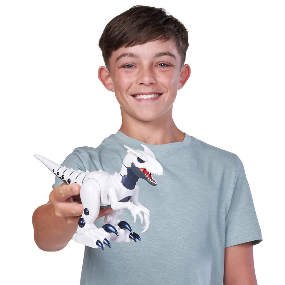 Інтерактивна іграшка Раптор Pets & Robo Alive Пластик 25 см Зелений