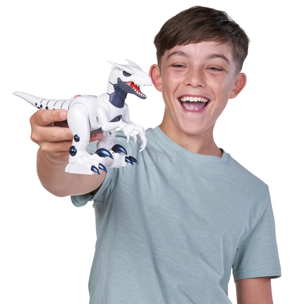 Інтерактивна іграшка Раптор Pets & Robo Alive Пластик 25 см Зелений