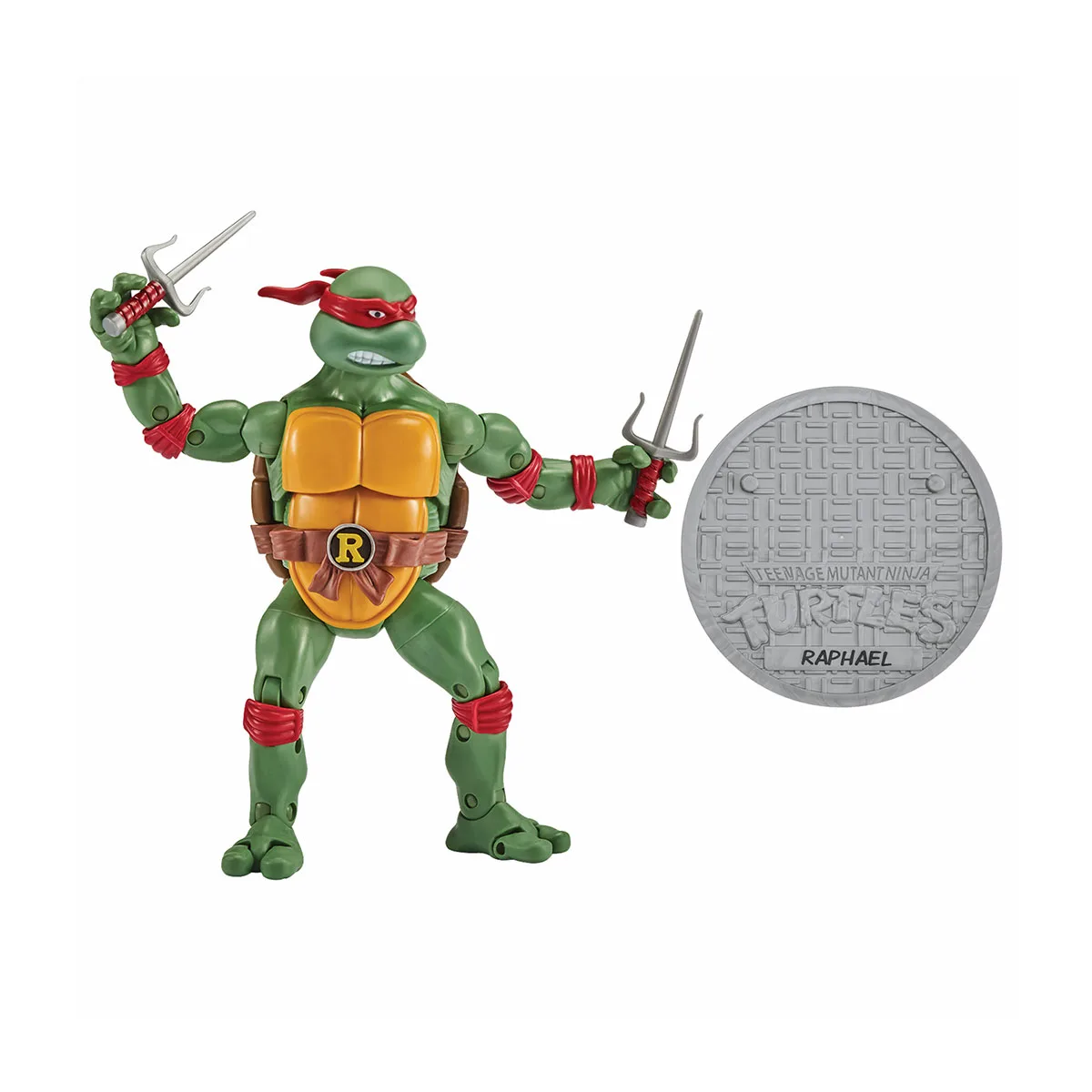 Набір фігурок TMNT Рафаель Трицератон 15 см полімерні матеріали