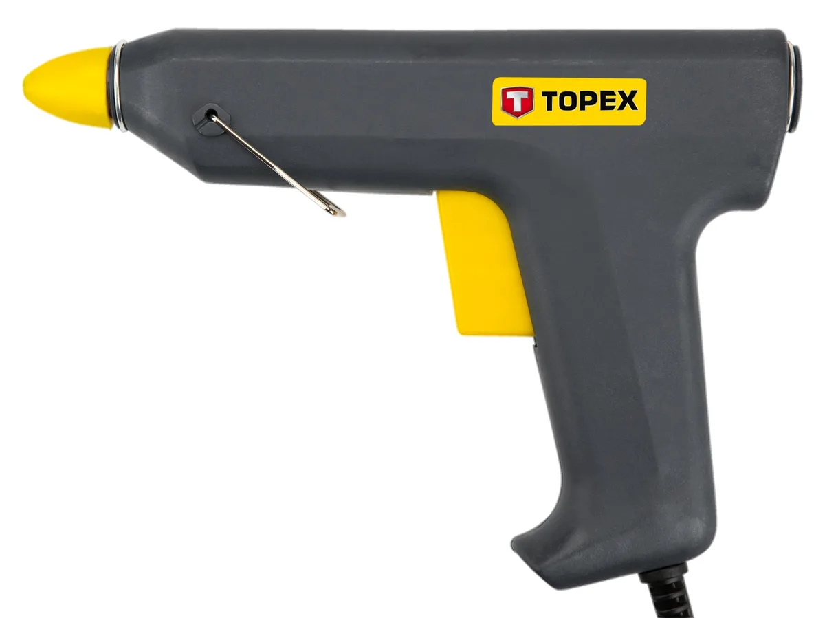 Клейовий пістолет TOPEX 78 Вт стрижні 11,2 мм продуктивність 12-18 г/хв