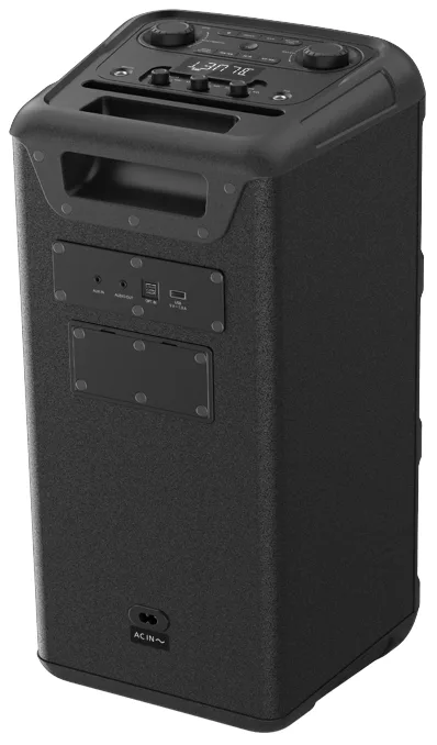 Портативна акустика Panasonic 150 Вт пластик 280х550х310 мм чорна