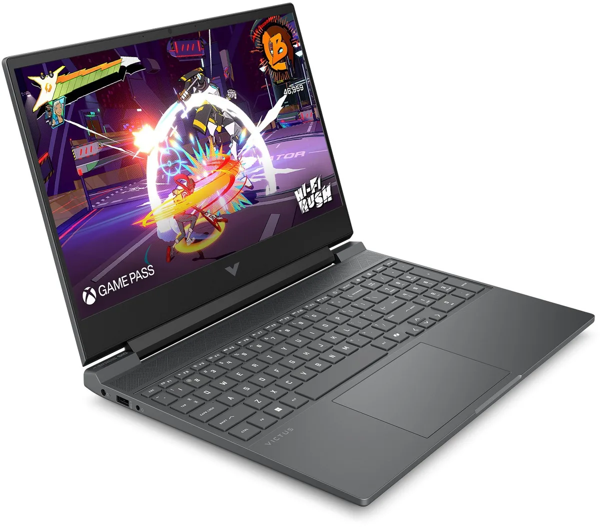 Ноутбук HP Victus 15.6" IPS FHD Intel i7 16GB SSD 1TB NVIDIA RTX 5050 сірий
