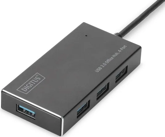 Хаб DIGITUS USB-A > 4хUSB-А, активний