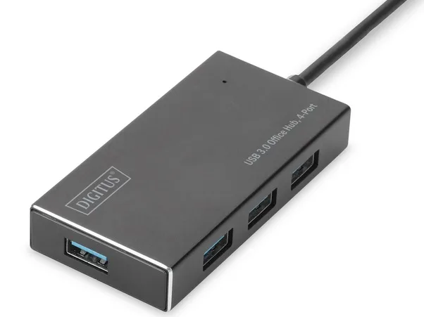 Хаб DIGITUS USB-A > 4хUSB-А, активний