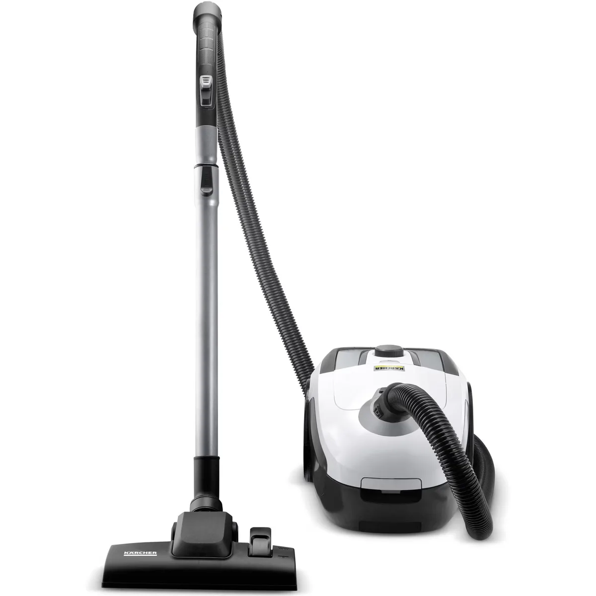 Пилосос Karcher мішковий VC 2.8, 700Вт, 2л, з фільтром НЕРА, білий.