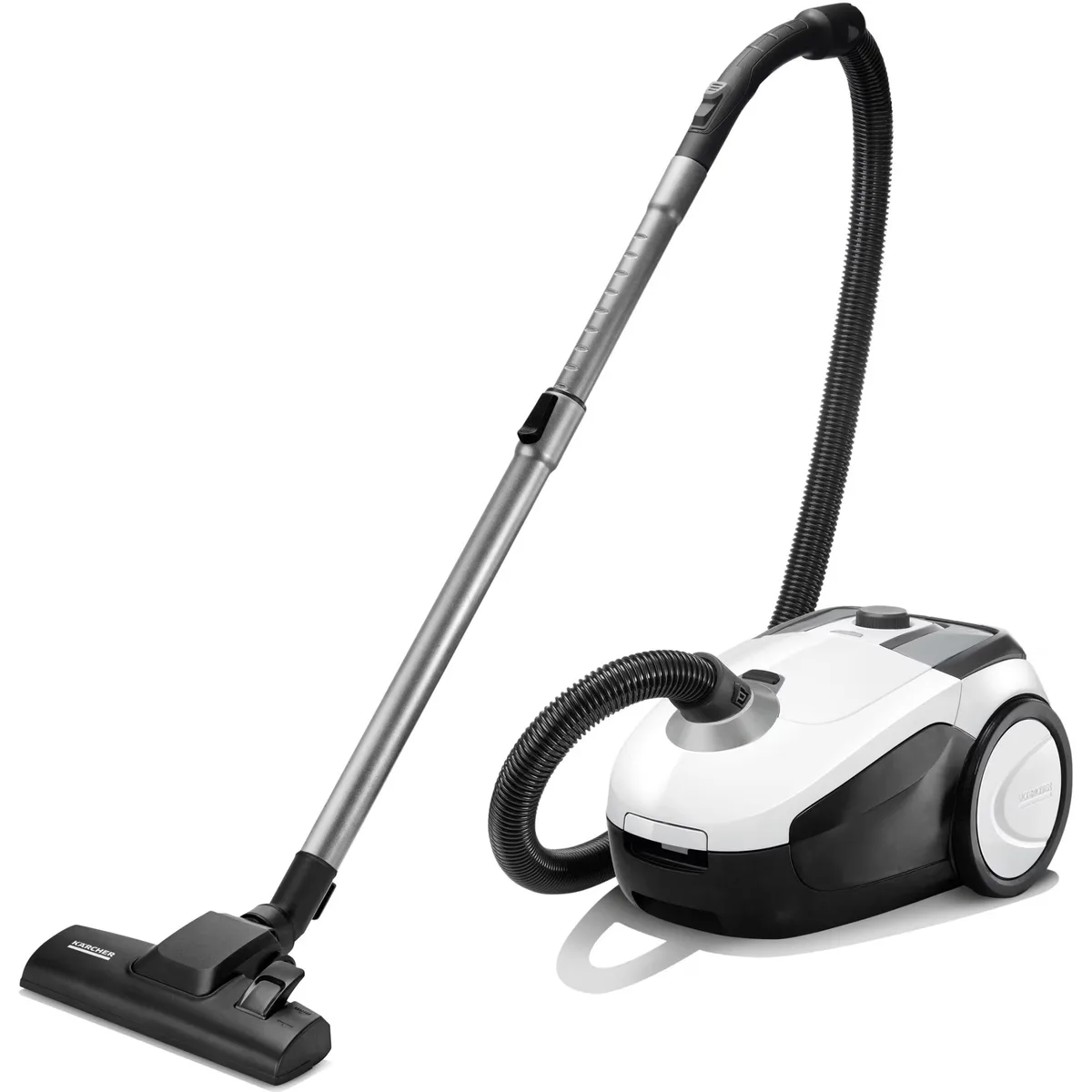 Пилосос Karcher мішковий VC 2.8, 700Вт, 2л, з фільтром НЕРА, білий.