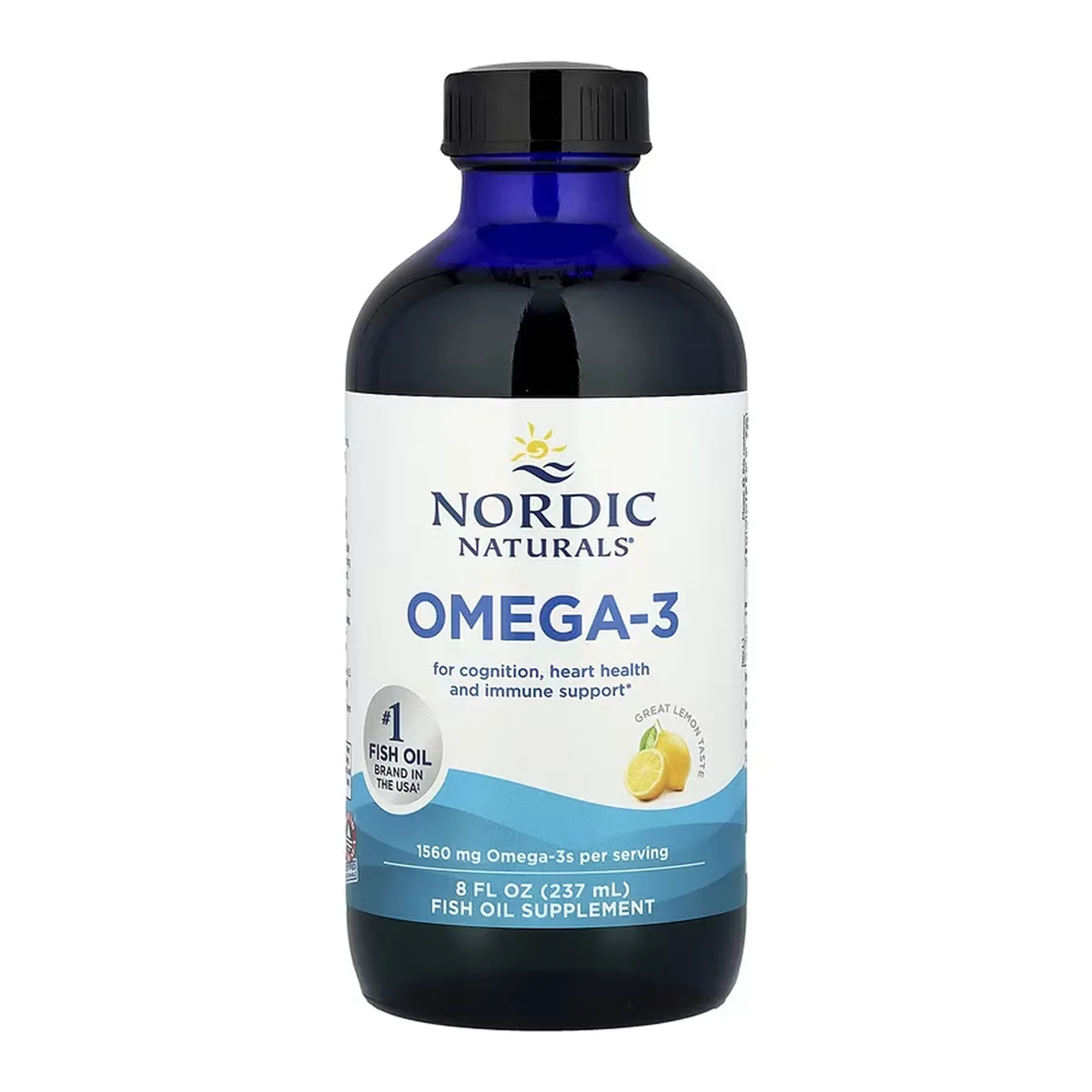 Омега-3 риб'ячий жир Nordic Naturals 237 мл тригліцеридна форма без рибного присмаку