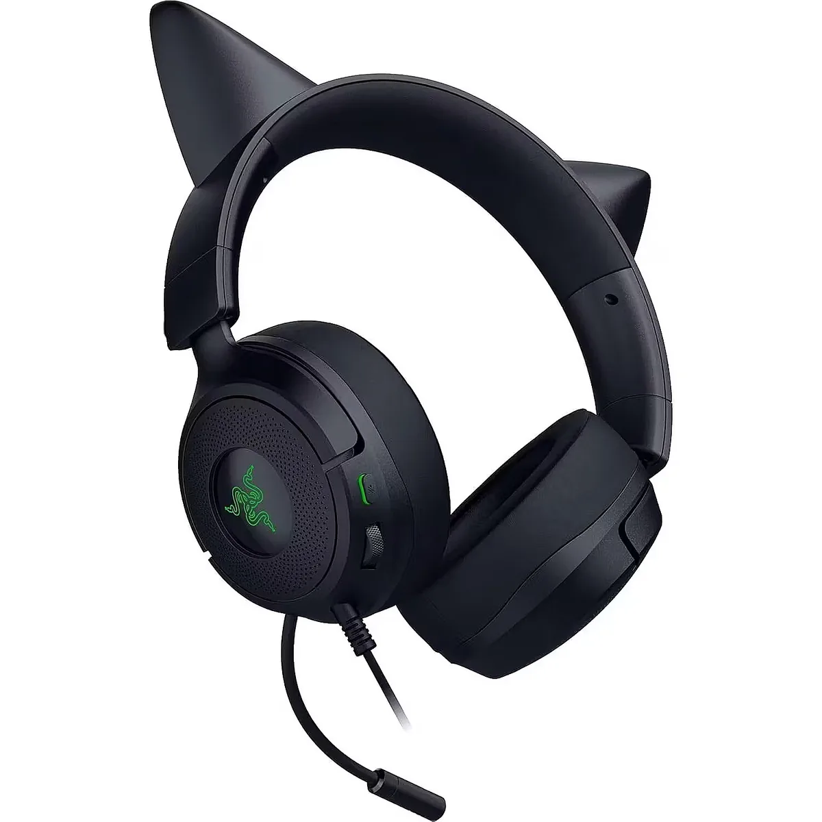 Гарнітура Razer дротова 40 мм чорна 1,3 м з котячими вушками